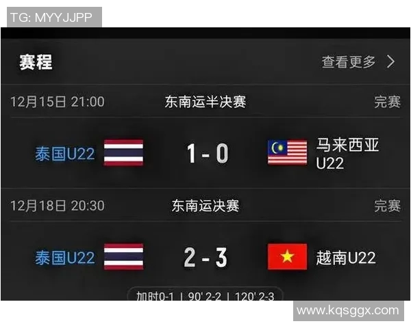 精彩对决现场直播泰国与越南足球赛全程回顾与分析